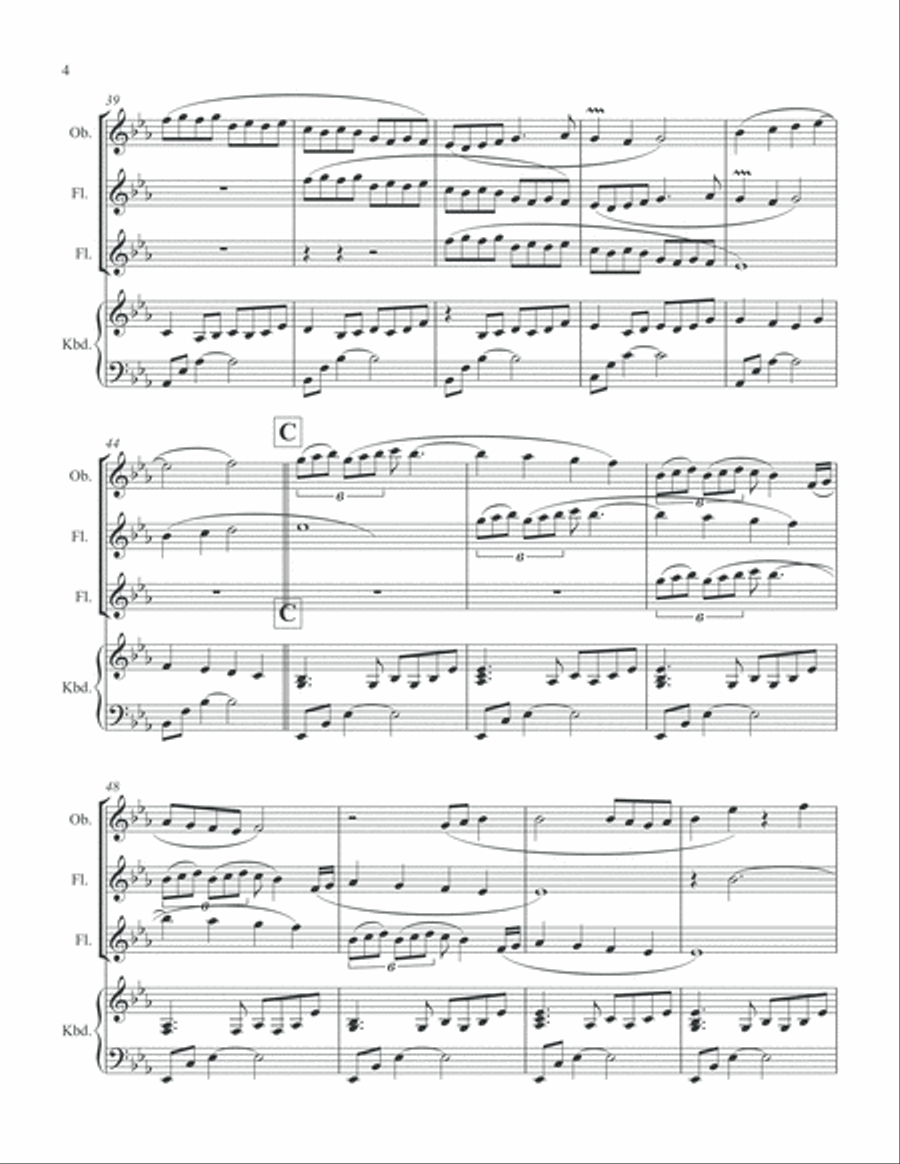 Soar (Trio): Melody of the Birds Woodwind Duet scores gallery preview page 5