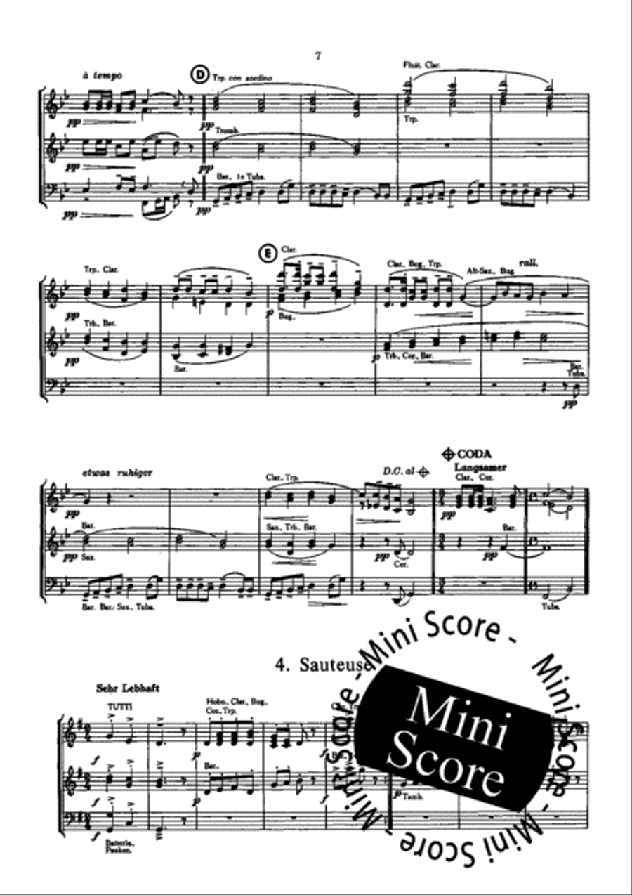 Nach Franzosischer Art Nach Franzosischer Art Concert Band scores gallery preview page 9