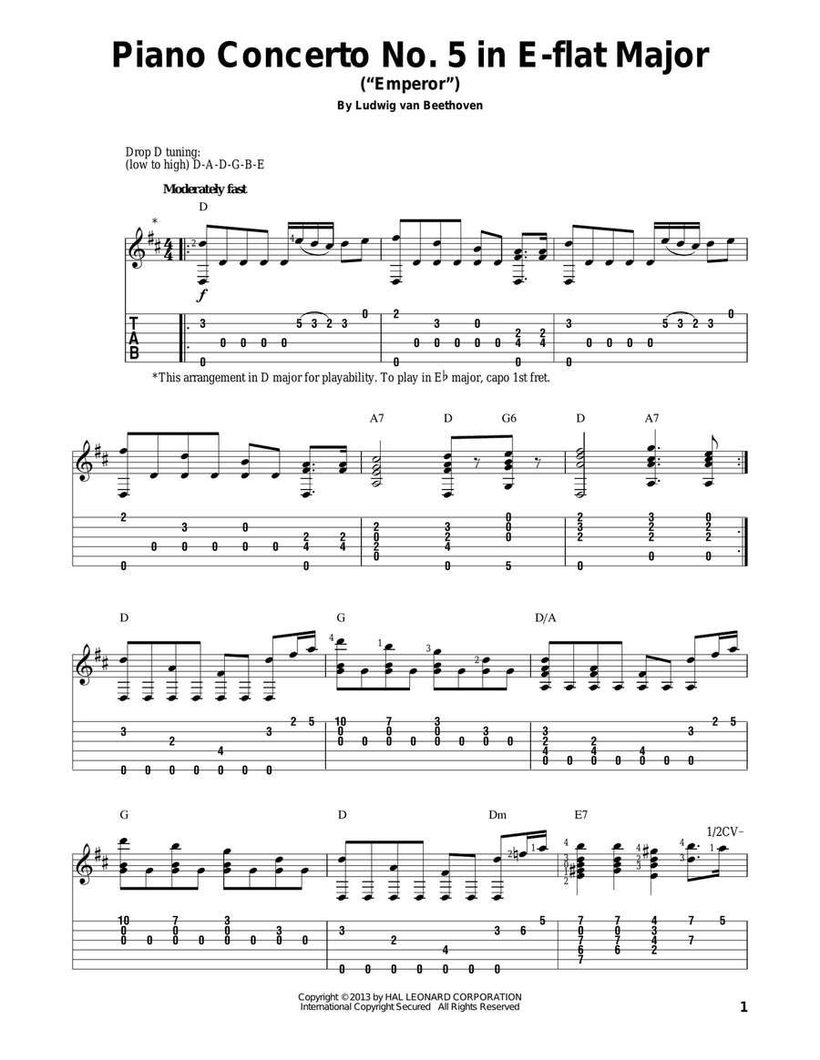 Piano Concerto No. 5 in E-flat Major (