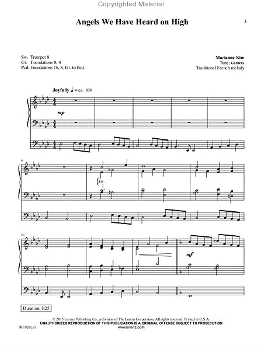 The Heart and Soul of Christmas Organ Solo scores gallery preview page 2