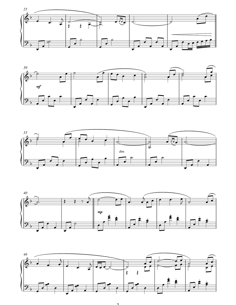 Nocturne Nocturne Piano Solo scores gallery preview page 2
