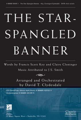 Book cover for The Star Spangled Banner - Anthem