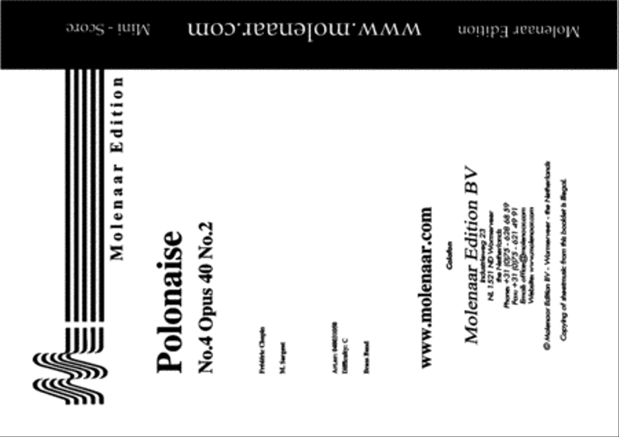 Polonaise Brass Band scores gallery preview page 4