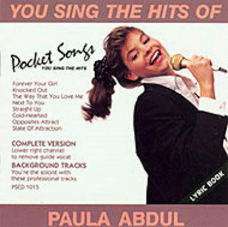 You Sing: Paula Abdul (Karaoke CDG) image number null