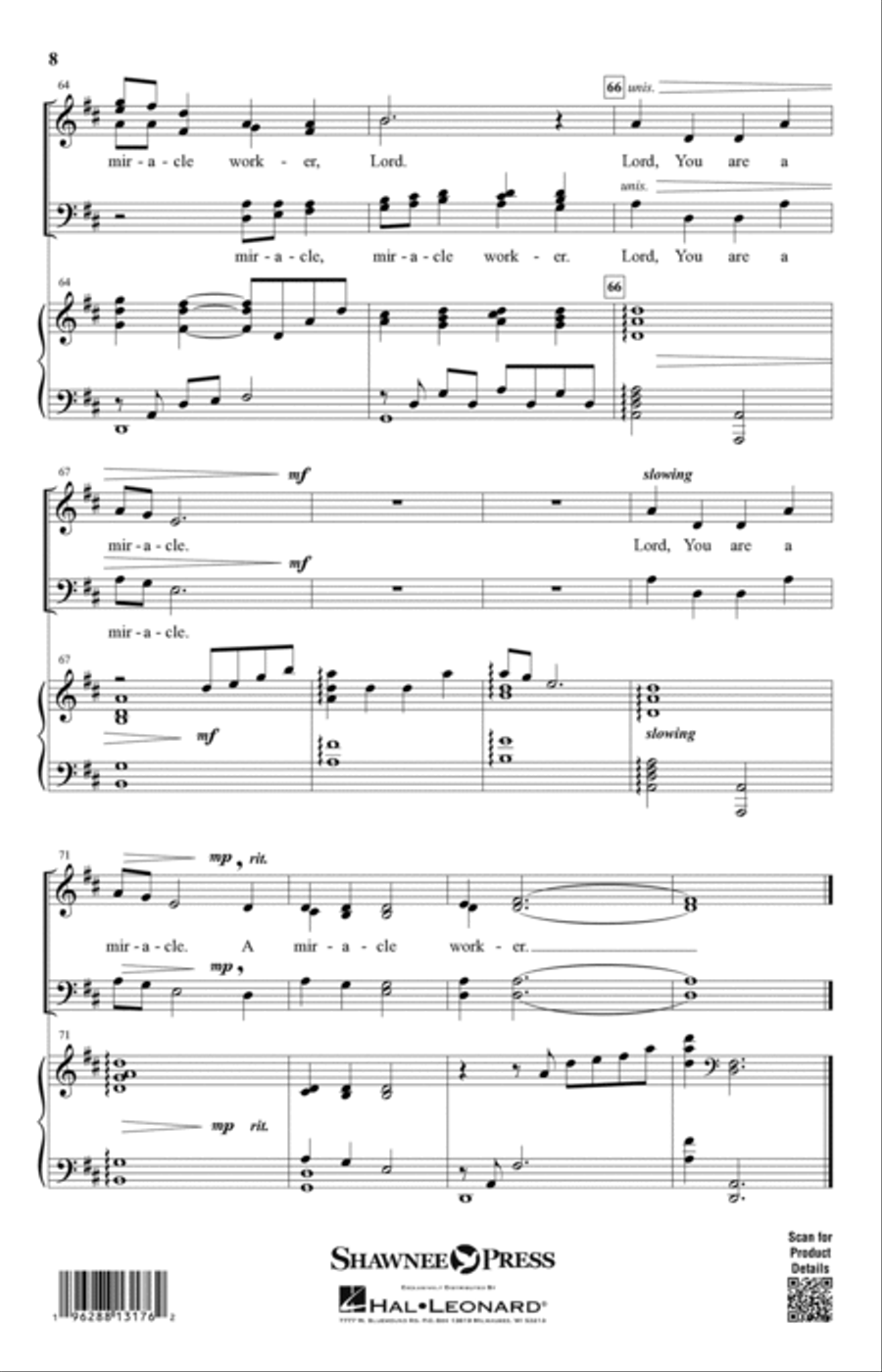 Miracle Worker 4-Part scores gallery preview page 7
