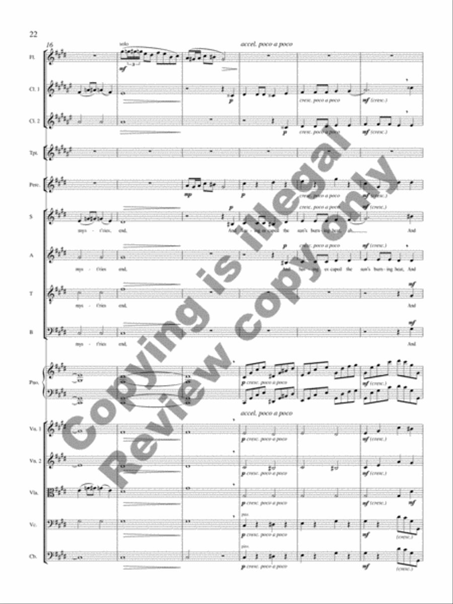 Dream (Full Score) Dream (Full Score) Choir scores gallery preview page 10