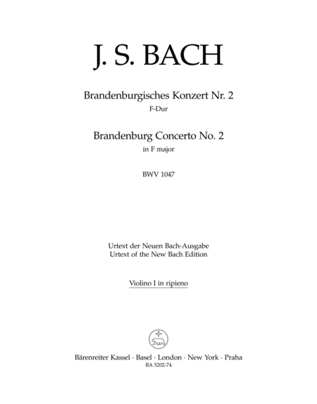 Second Brandenburg Concerto