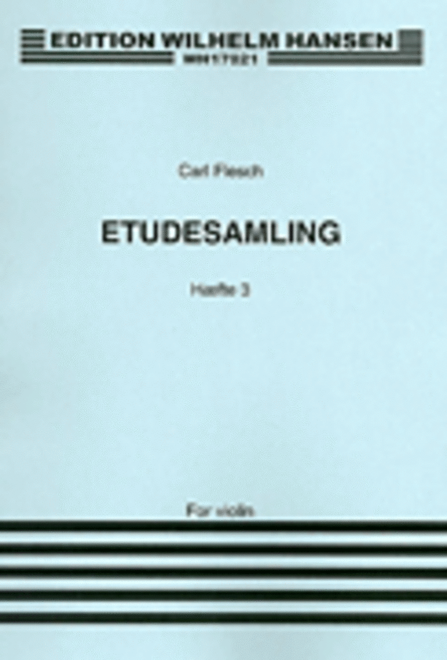 Carl Flesch: Studies And Exercises For Violin Solo Volume 3 Violin Solo scores gallery preview page 1