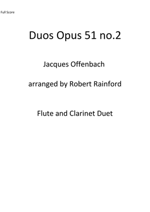 Book cover for Duos Opus 51 no 2