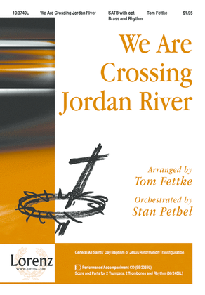 Book cover for We Are Crossing Jordan River
