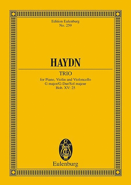 Piano Trio G major Hob. XV: 25