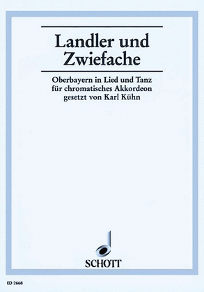 Book cover for Laendler Und Zwiefache Acc. Solo