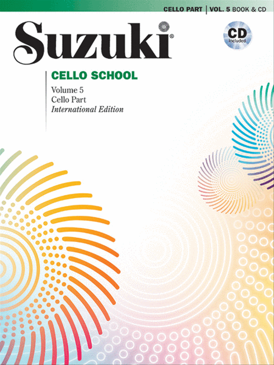 Suzuki Cello School, Volume 5 image number null