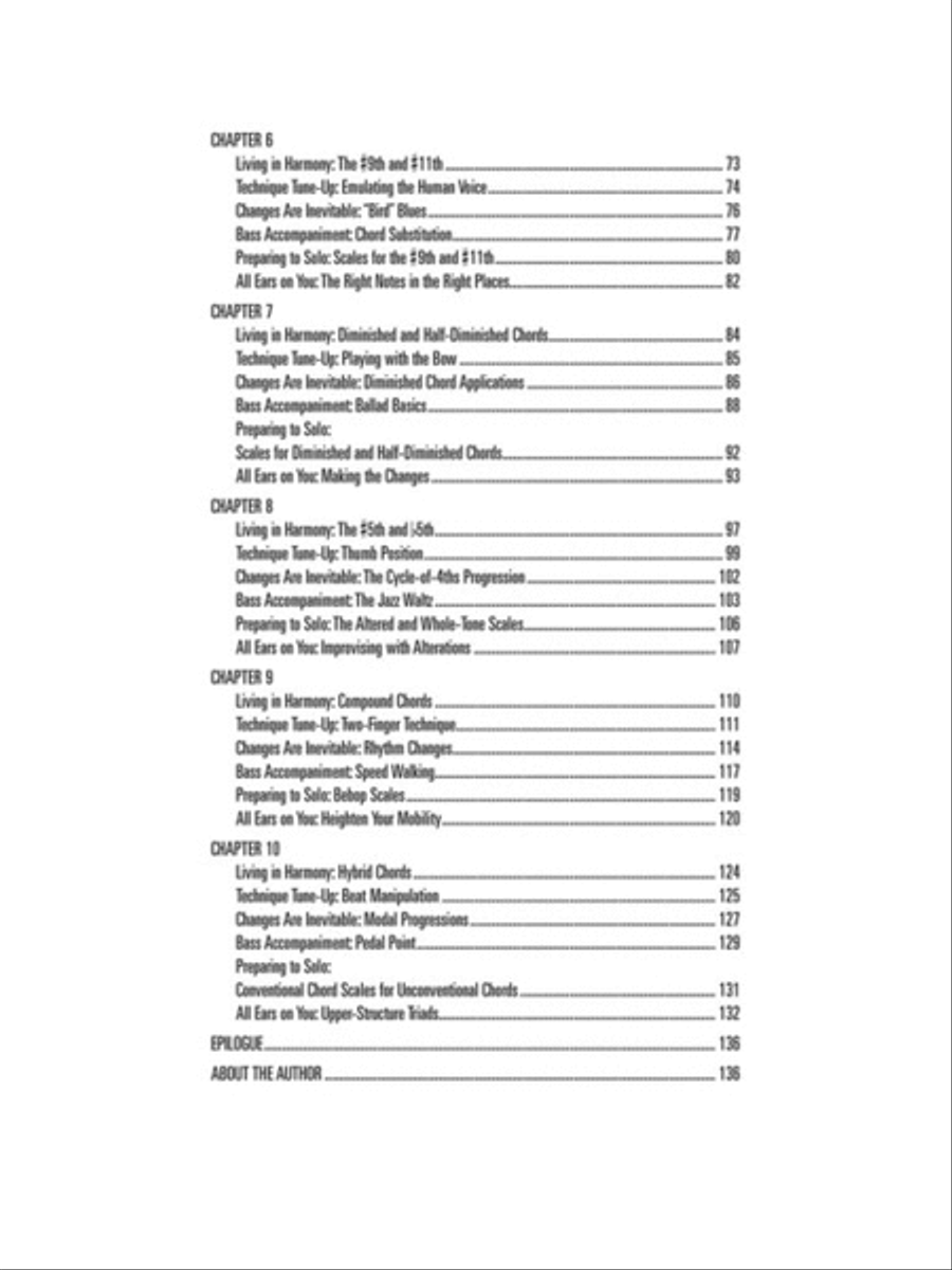 Hal Leonard Jazz Bass Method Double Bass scores gallery preview page 3
