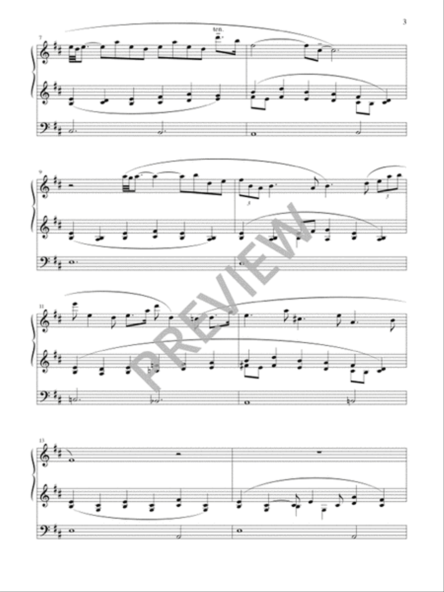 Pavane Organ scores gallery preview page 4