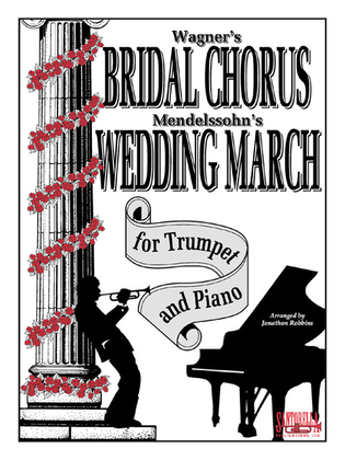 Book cover for Bridal Chorus and Wedding March for Trumpet and Piano