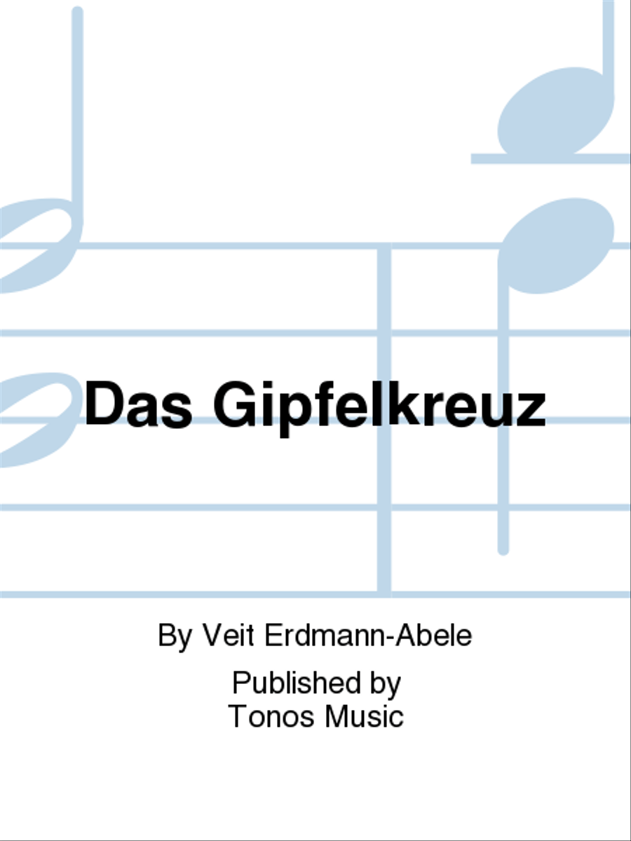 Das Gipfelkreuz TTBB scores gallery preview page 1