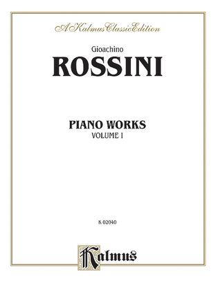 Book cover for Piano Works, Volume 1