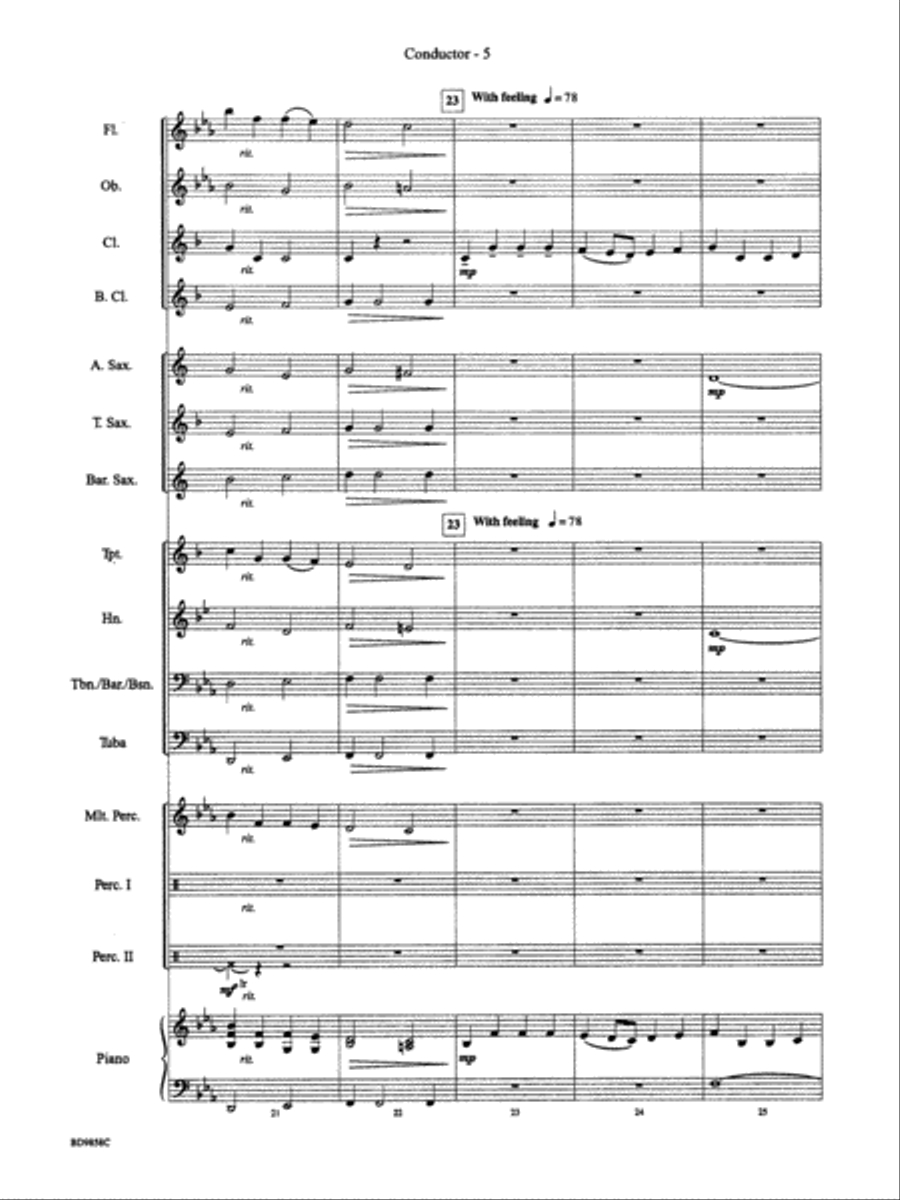 The American Spirit: Score Concert Band scores gallery preview page 5