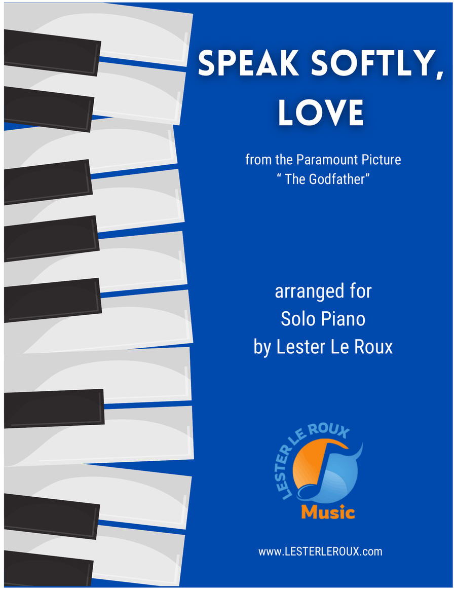 Speak Softly, Love (Love Theme) Piano Solo scores gallery preview page 1
