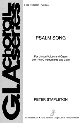 Book cover for Psalm Song
