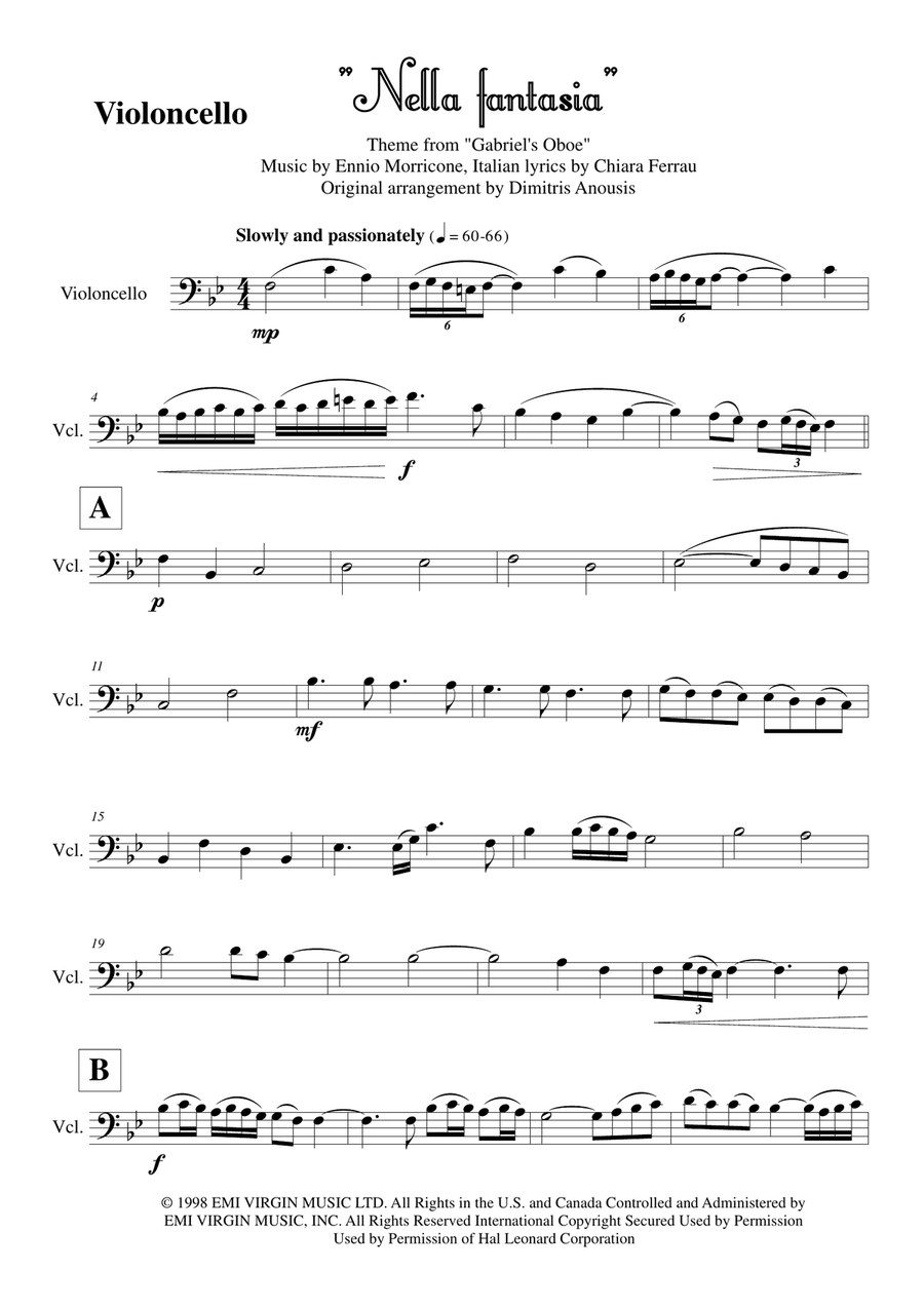 Nella Fantasia Vocal Duet scores gallery preview page 5