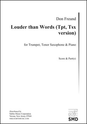 Louder than Words (Tpt, Tsx version)
