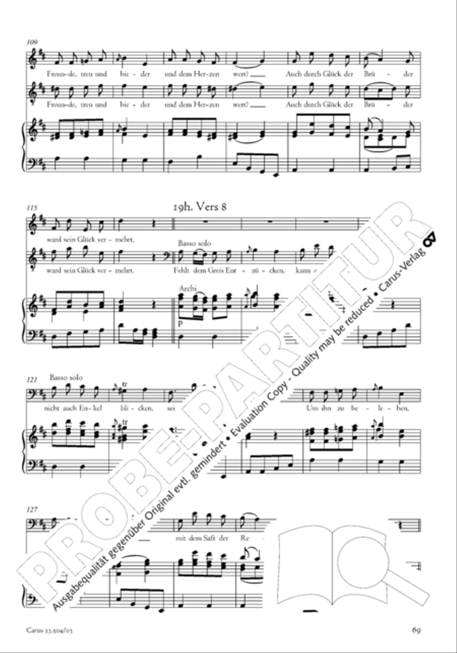 Dank-Hymne der Freundschaft 4-Part scores gallery preview page 70
