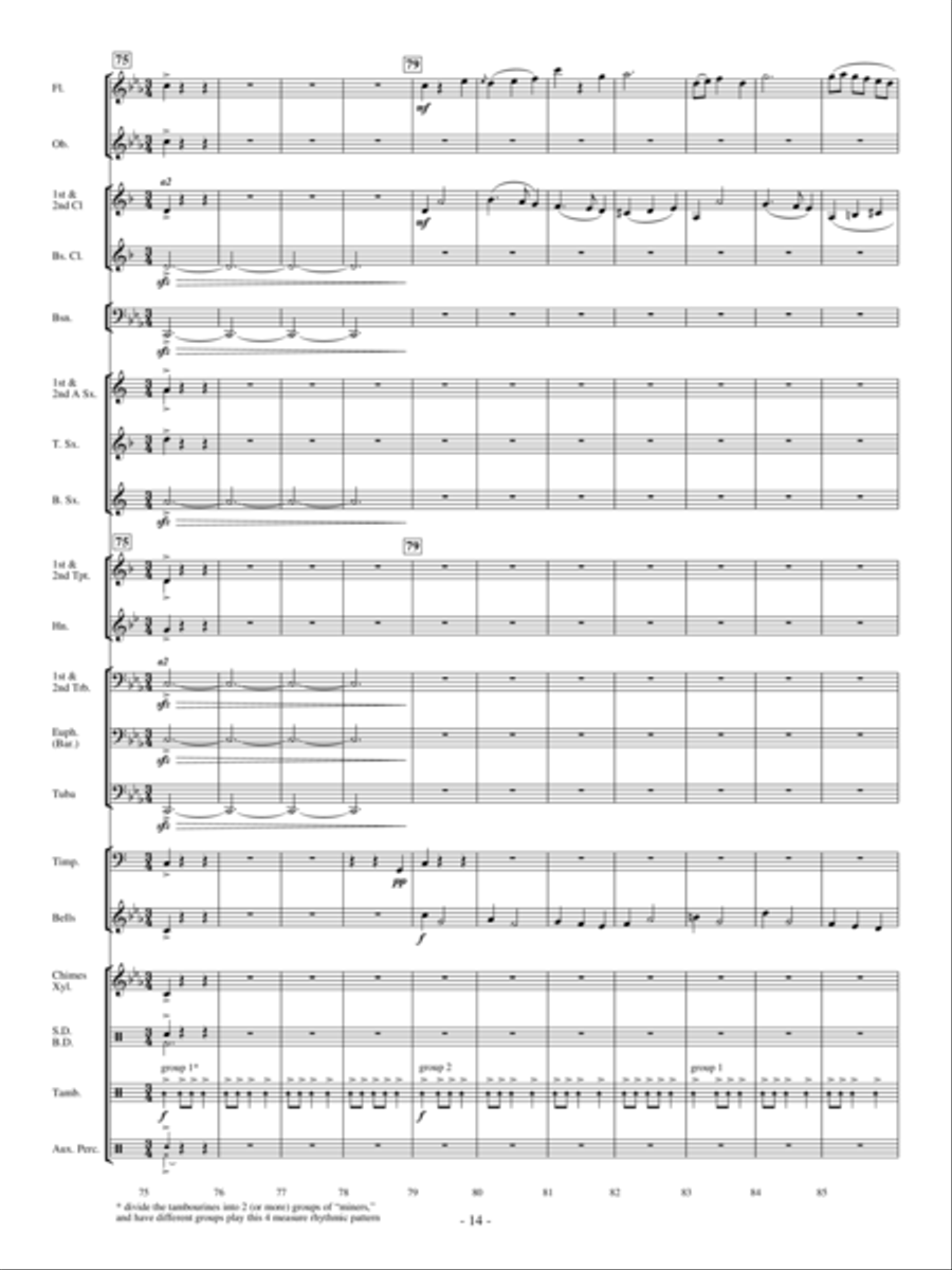 Eureka! Concert Band scores gallery preview page 13