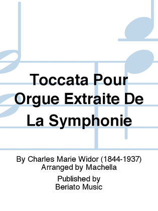 Toccata Pour Orgue Extraite De La Symphonie