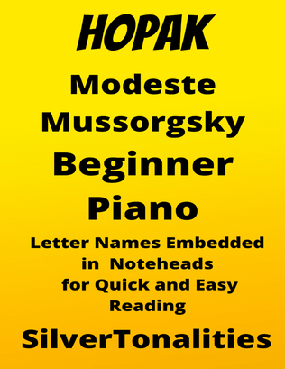 Hopak Beginner Piano Sheet Music