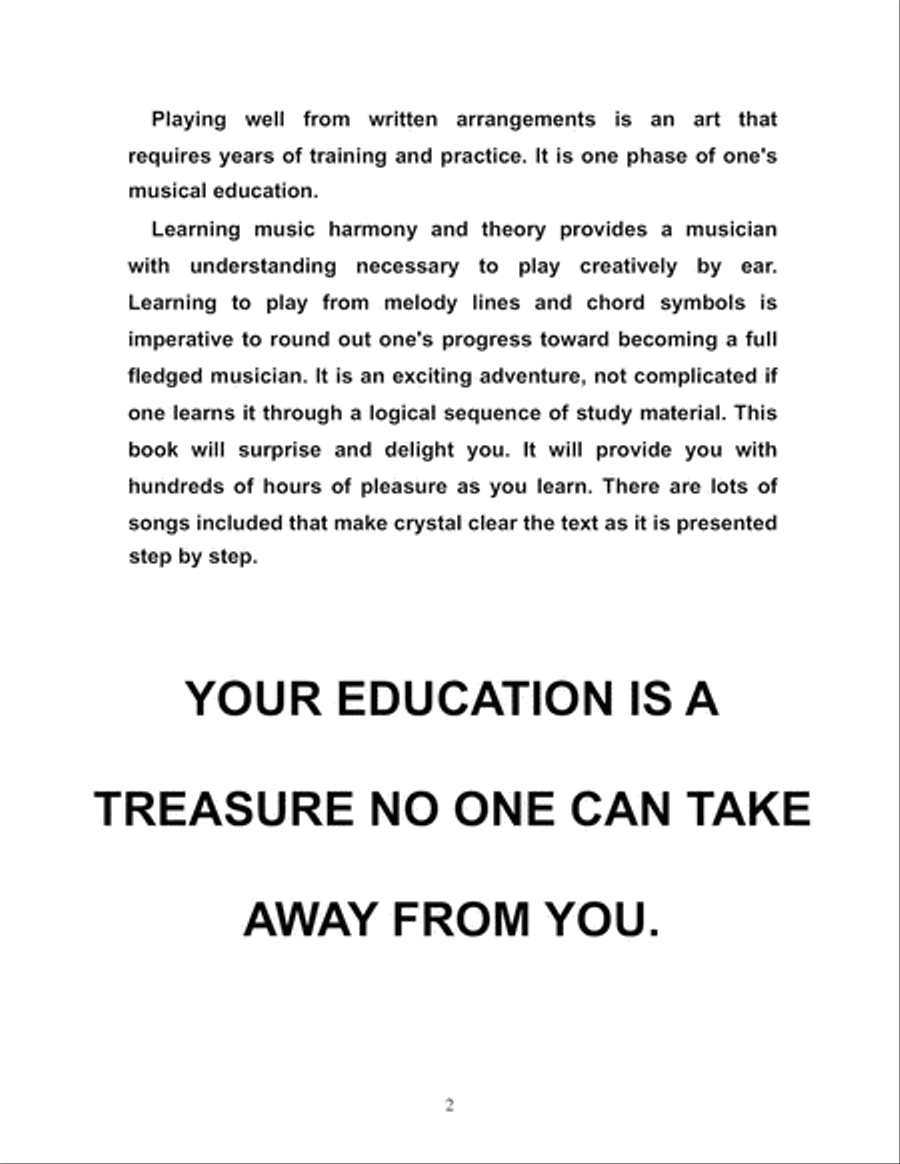 Learn to Play Piano from Melody Line and Chord Symbols Piano Method scores gallery preview page 8