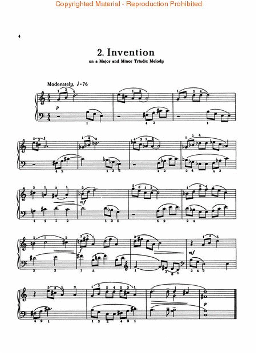 Suite for the Young Piano Solo scores gallery preview page 2