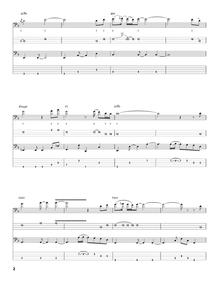Goodbye Pork Pie Hat Goodbye Pork Pie Hat Electric Guitar scores gallery preview page 2