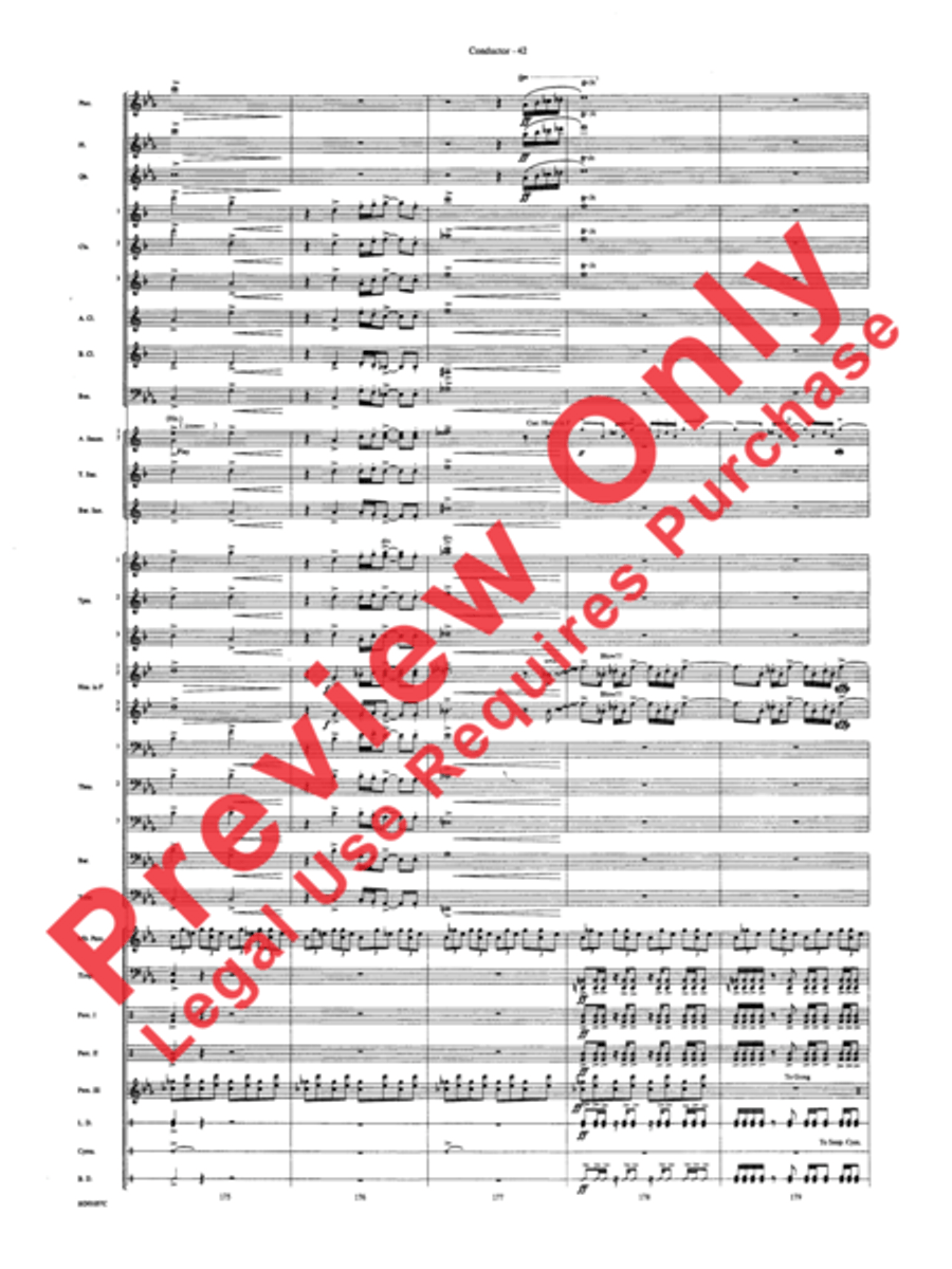 Africa: Ceremony, Song, and Ritual Concert Band scores gallery preview page 45