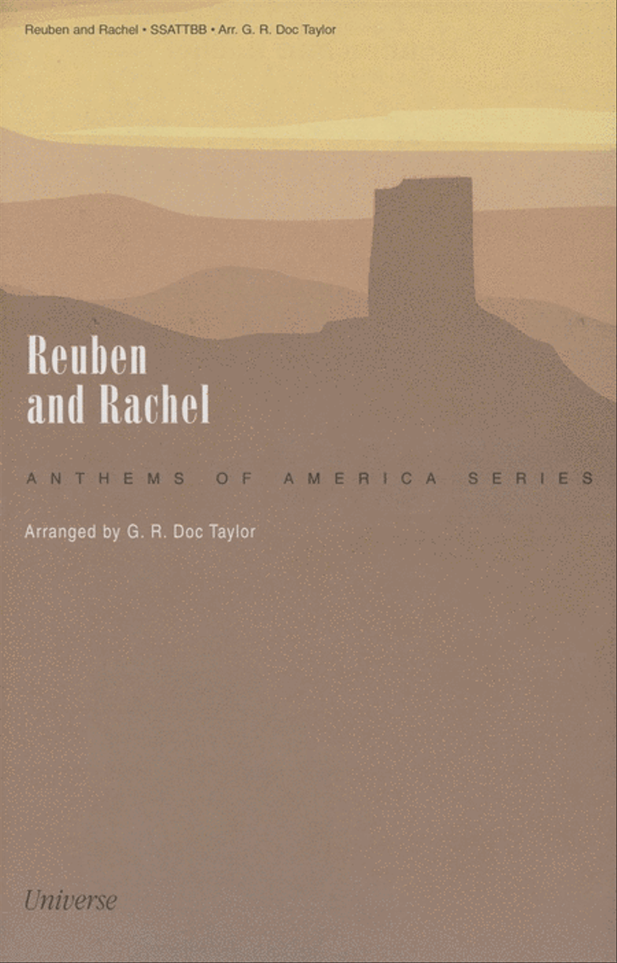 Reuben and Rachel - SATB 4-Part scores gallery preview page 1