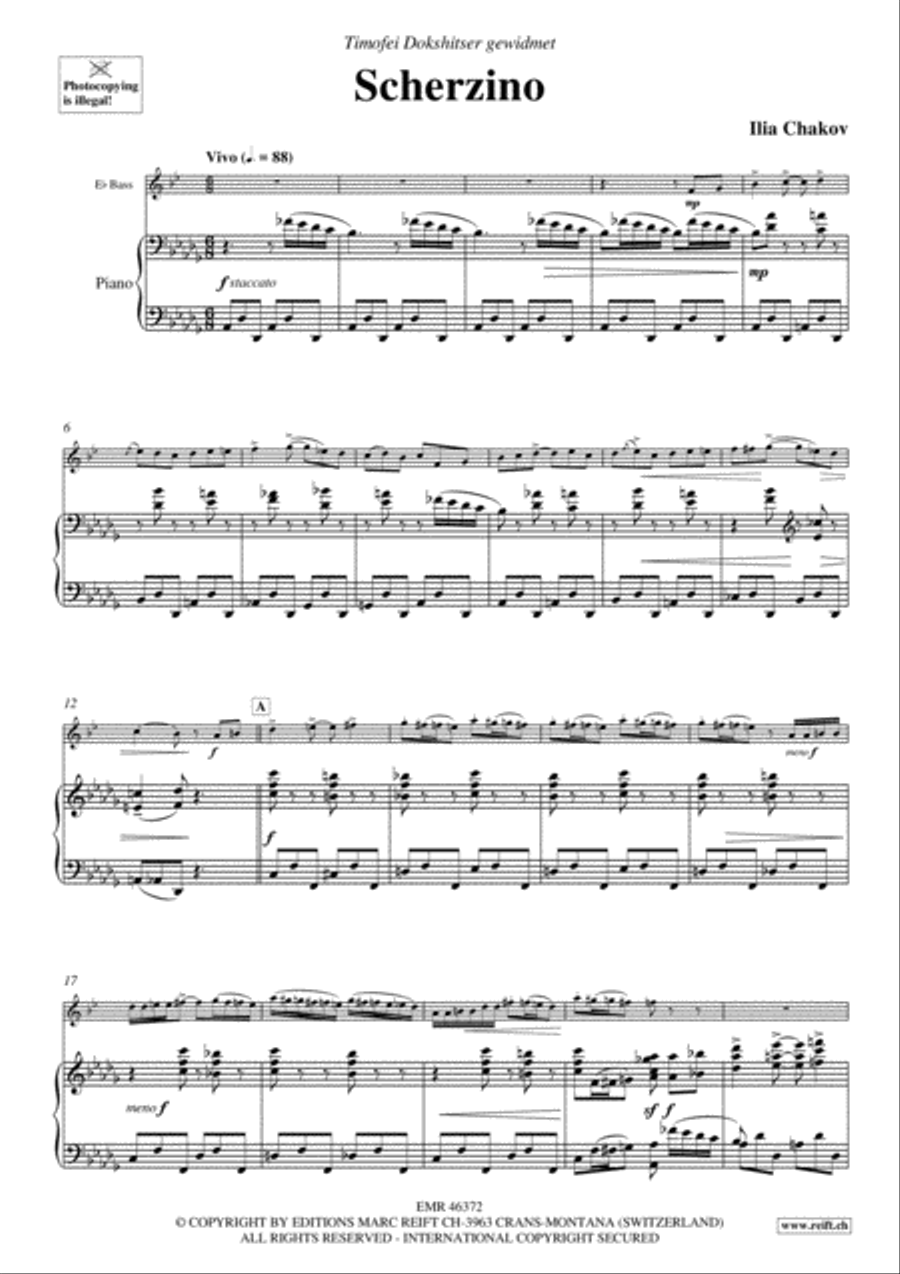 Scherzino Voice Solo scores gallery preview page 4
