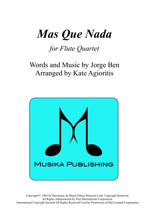 Book cover for Mas Que Nada