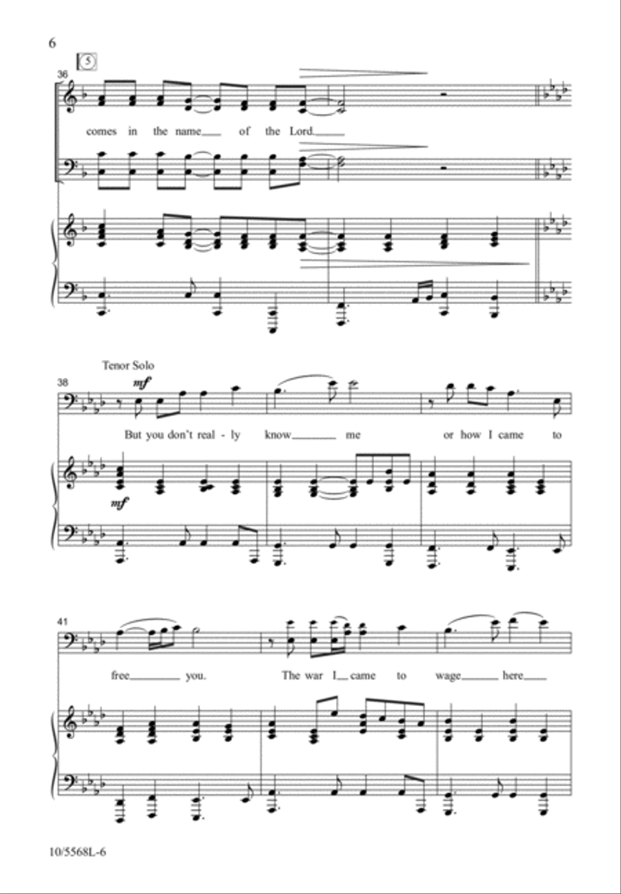 That's Where Love Will Find Me 4-Part scores gallery preview page 6