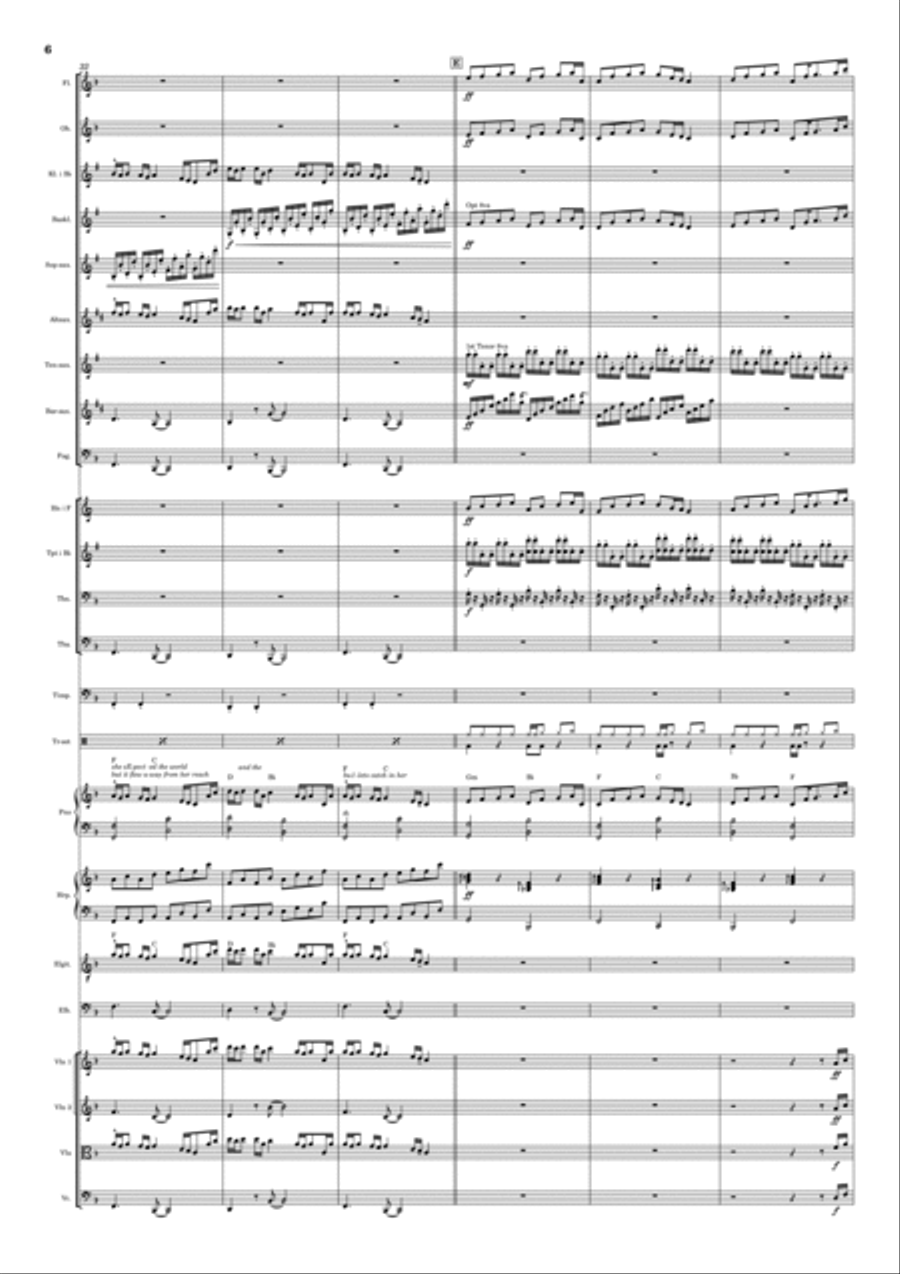 Paradise Full Orchestra scores gallery preview page 6