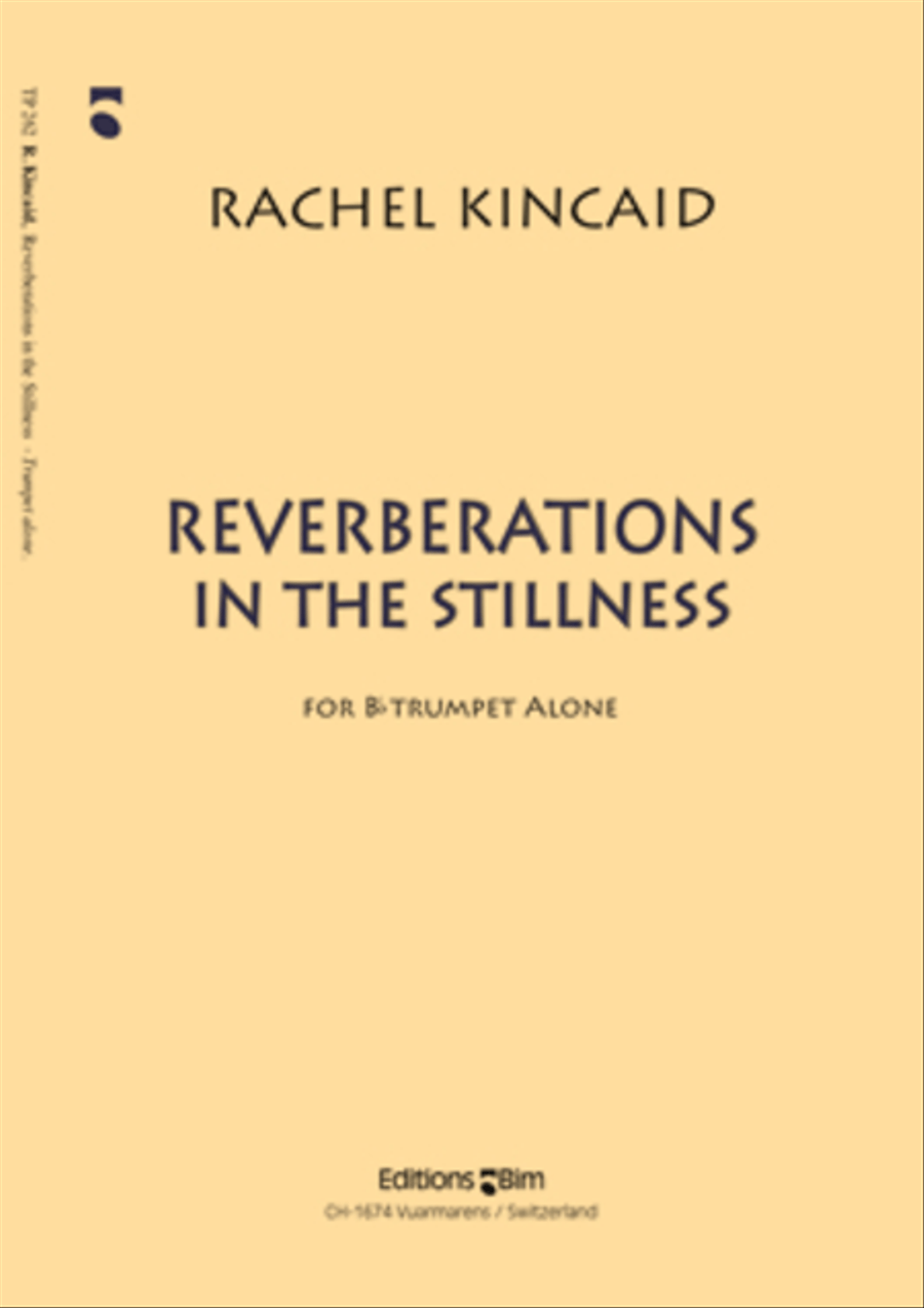 Reverberations in the Stillness Trumpet Solo scores gallery preview page 1