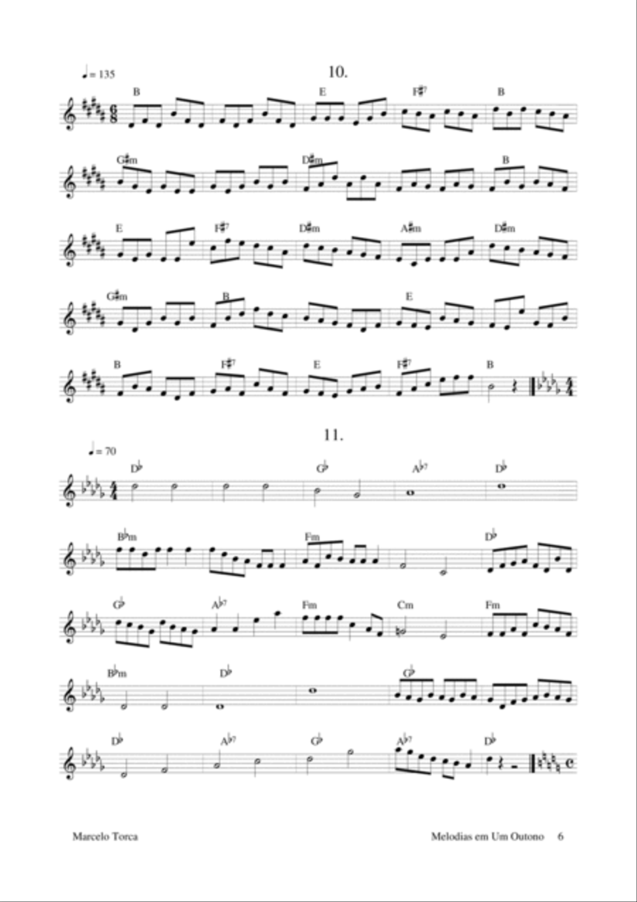 Melodias em Um Outono