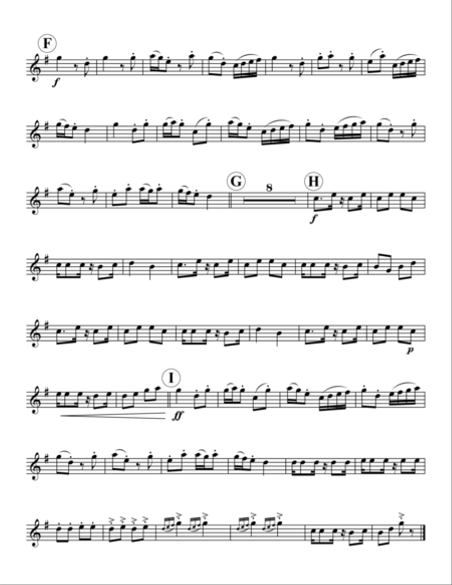 Bonse Aba Bonse Aba Horn scores gallery preview page 6