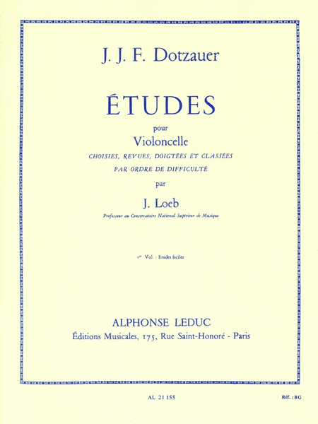 Etudes Vol.1 (cello Solo)