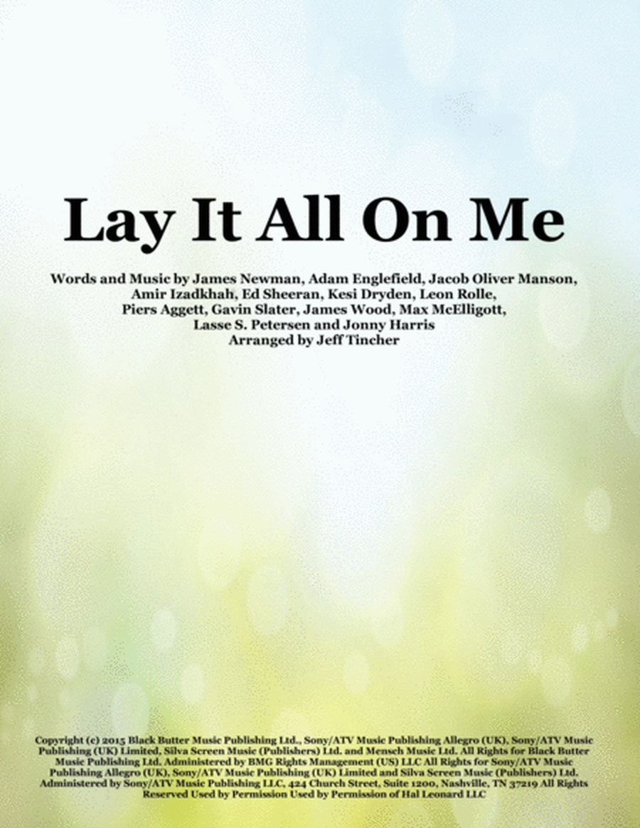 Lay It All On Me image number null