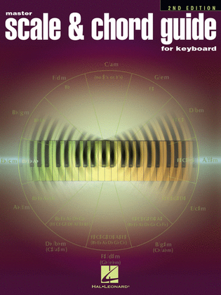 Book cover for Master Scale & Chord Guide for Keyboard – 2nd Edition
