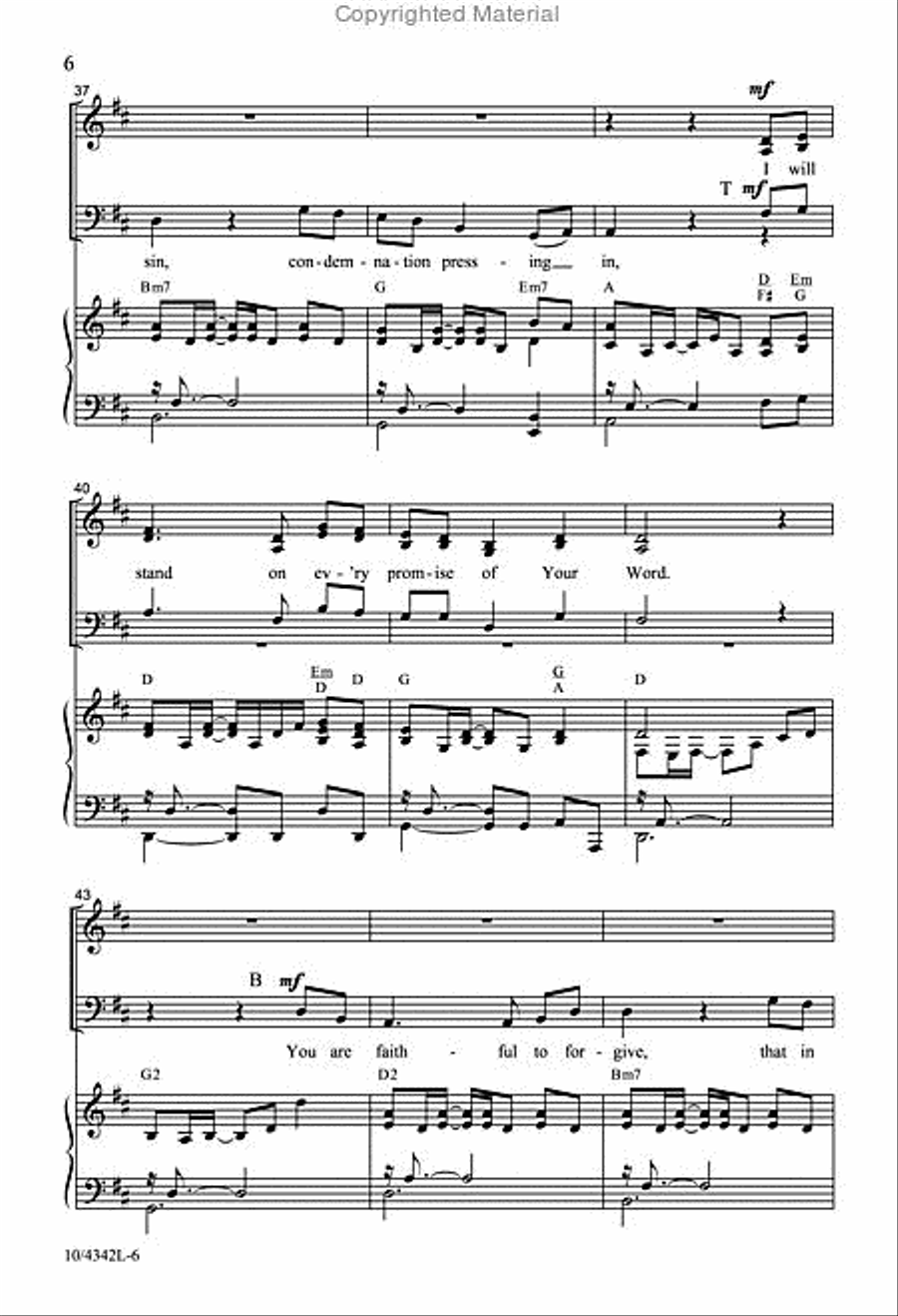 Every Promise 4-Part scores gallery preview page 6