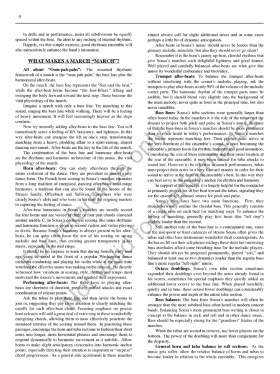 Power And Glory Power And Glory Concert Band scores gallery preview page 5