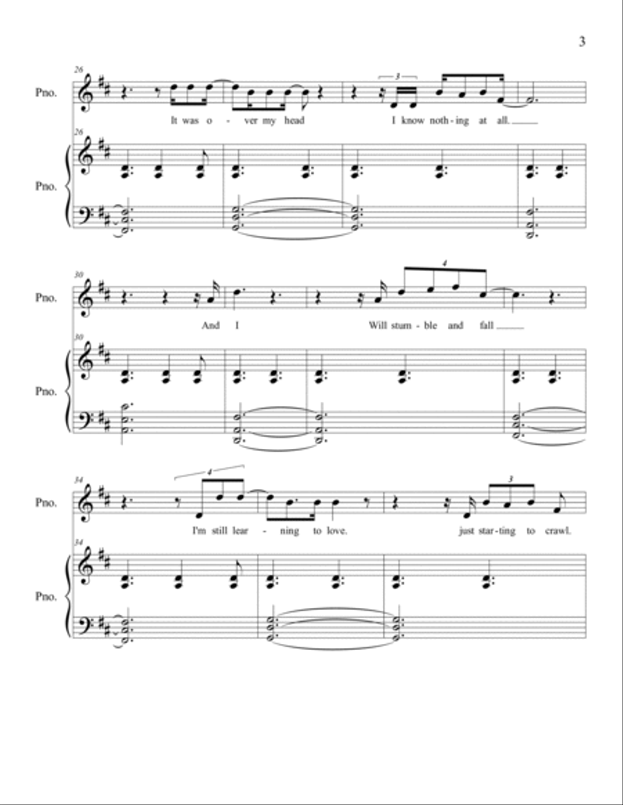 Say Something Voice scores gallery preview page 3