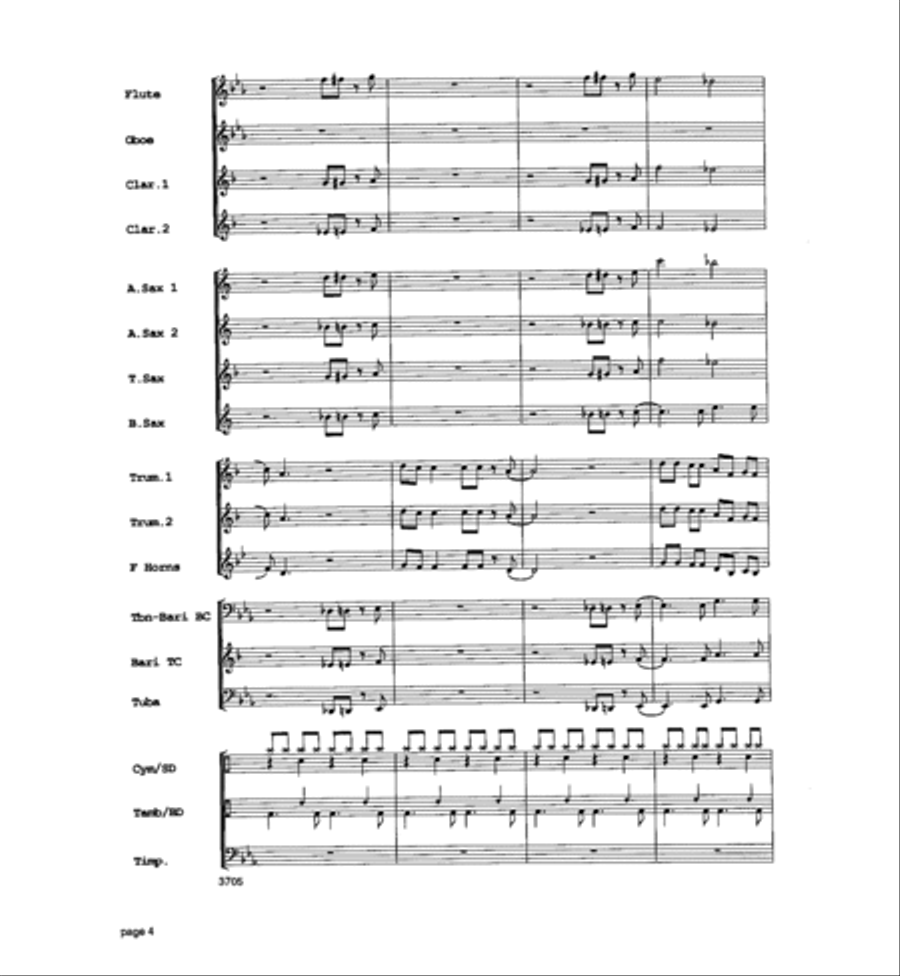 Joy To the World Joy To the World Concert Band scores gallery preview page 5